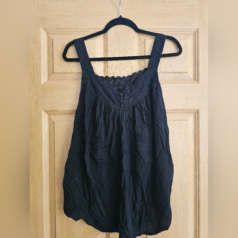 Black Lace Tank